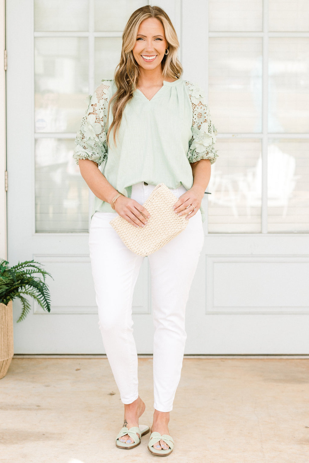 Wherever We Go Jeans, White