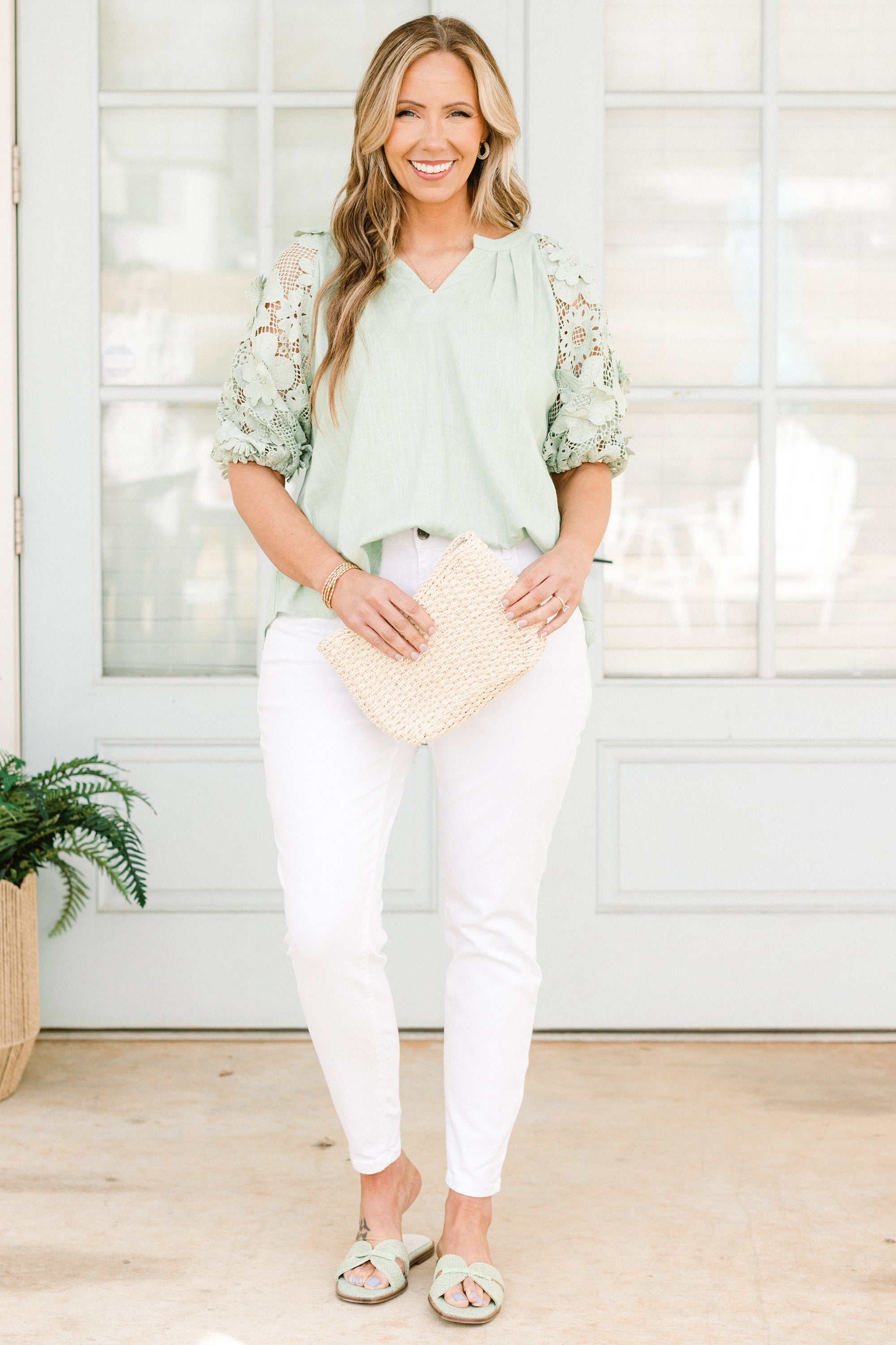 Wherever We Go Jeans, White