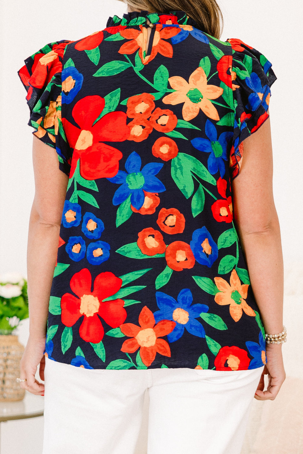 Whirlwind Passion Top, Navy