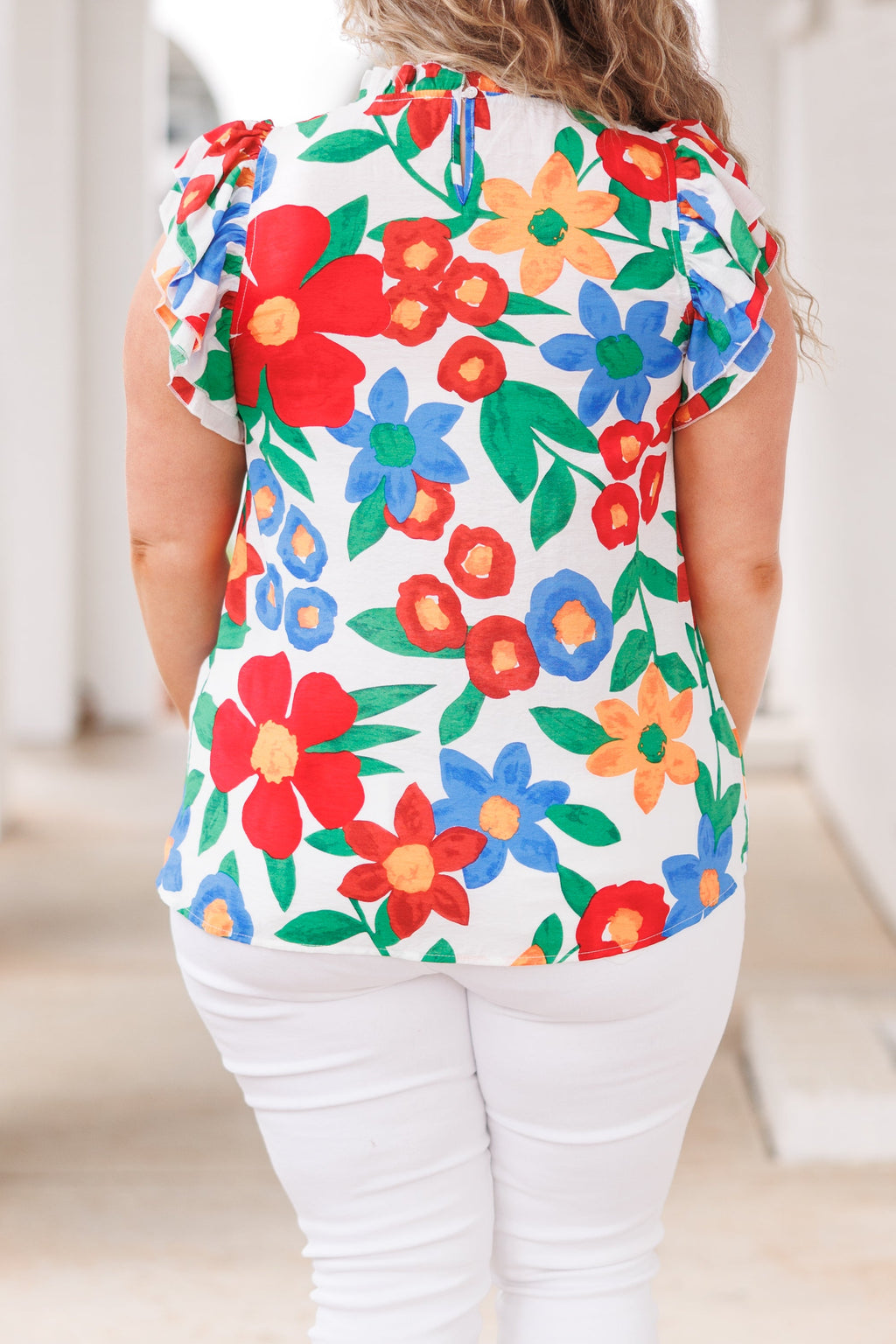 Whirlwind Passion Top, White