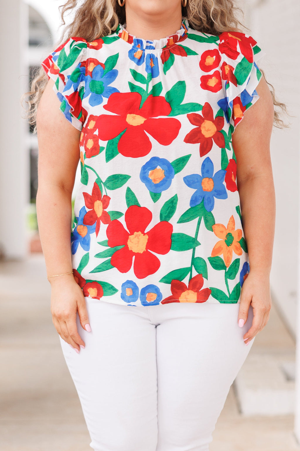 Whirlwind Passion Top, White