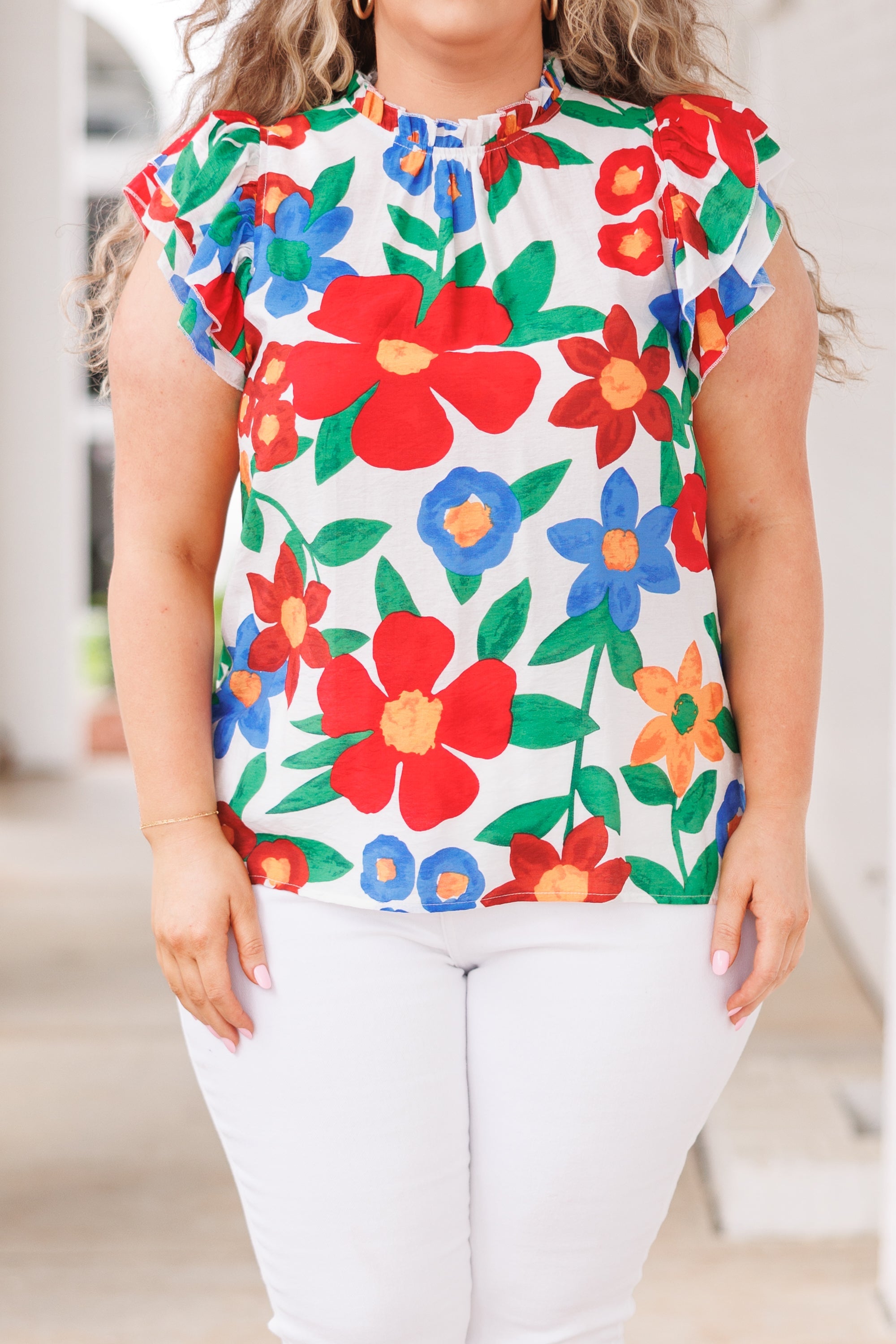 Whirlwind Passion Top, White