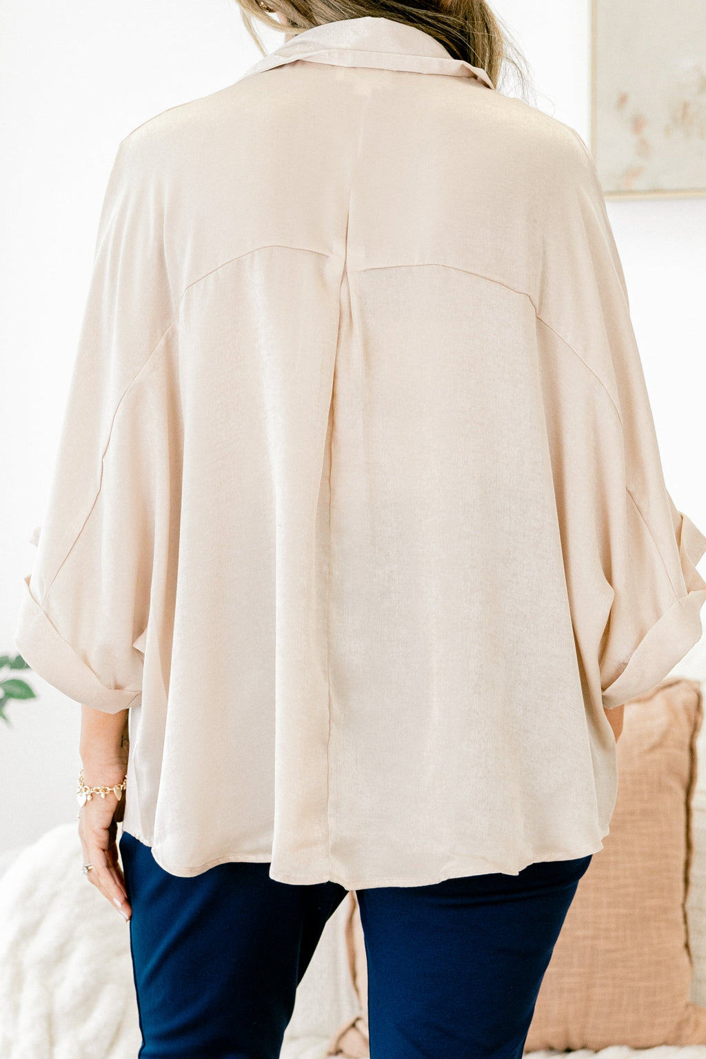 Whirlwind Weekend Top, Taupe