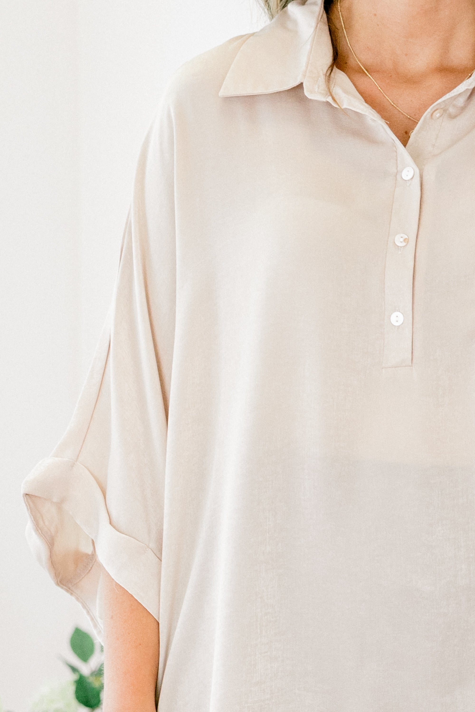 Whirlwind Weekend Top, Taupe