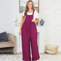 Whirlwind Wonder Jumpsuit, Berry