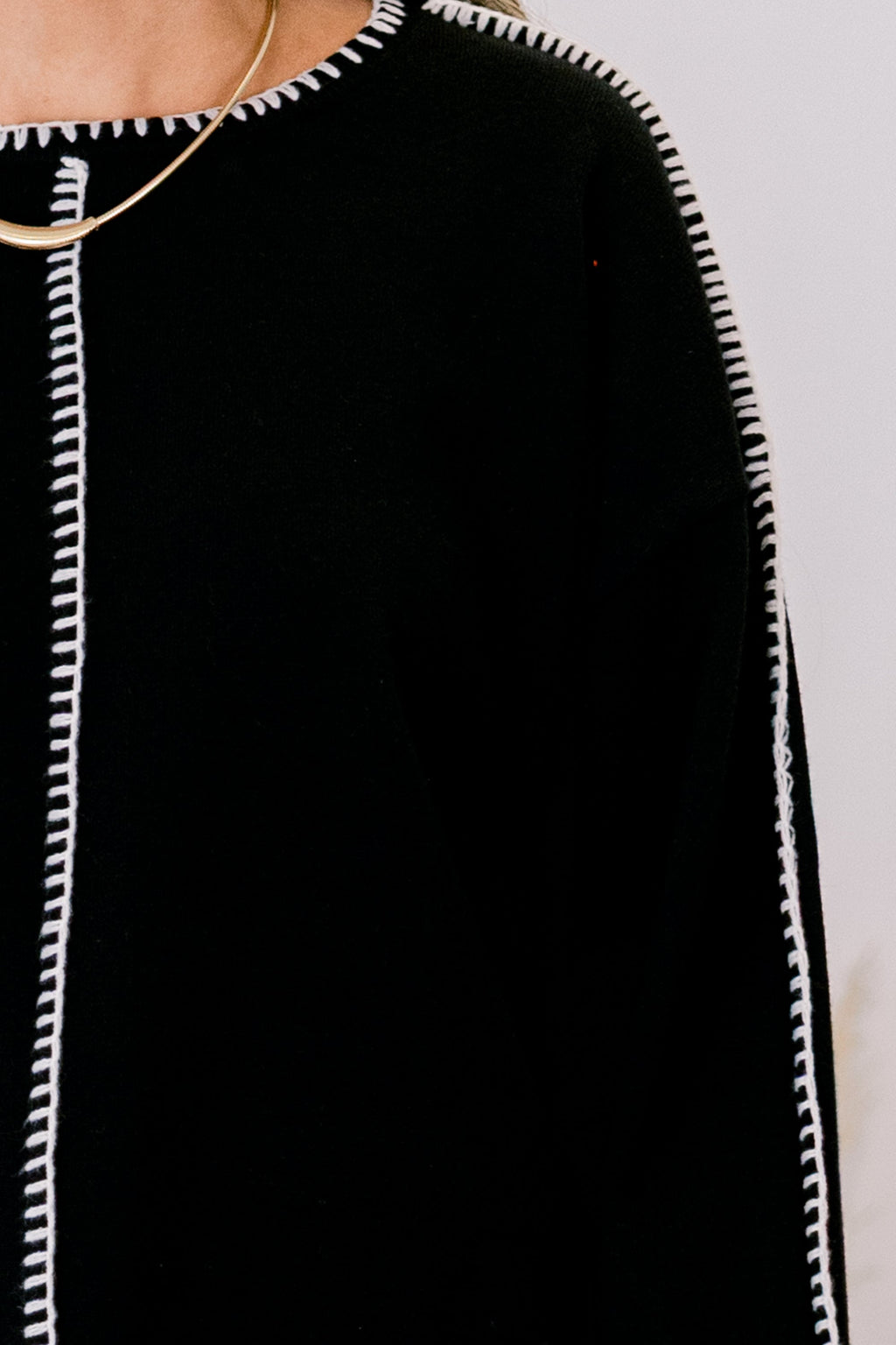 Whispered Comfort Sweater, Black