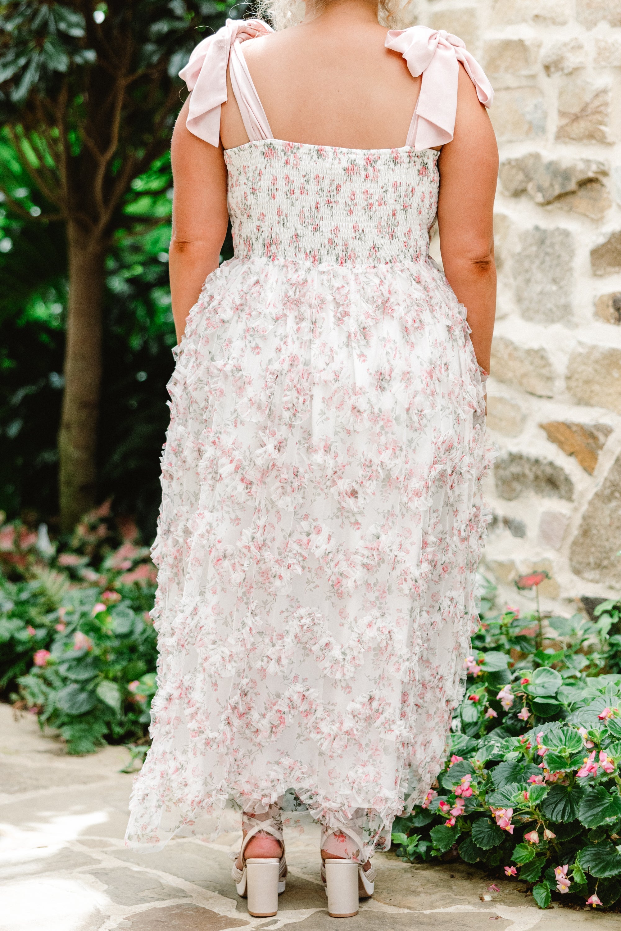 Whispered Wishes Dress, Soft Pink