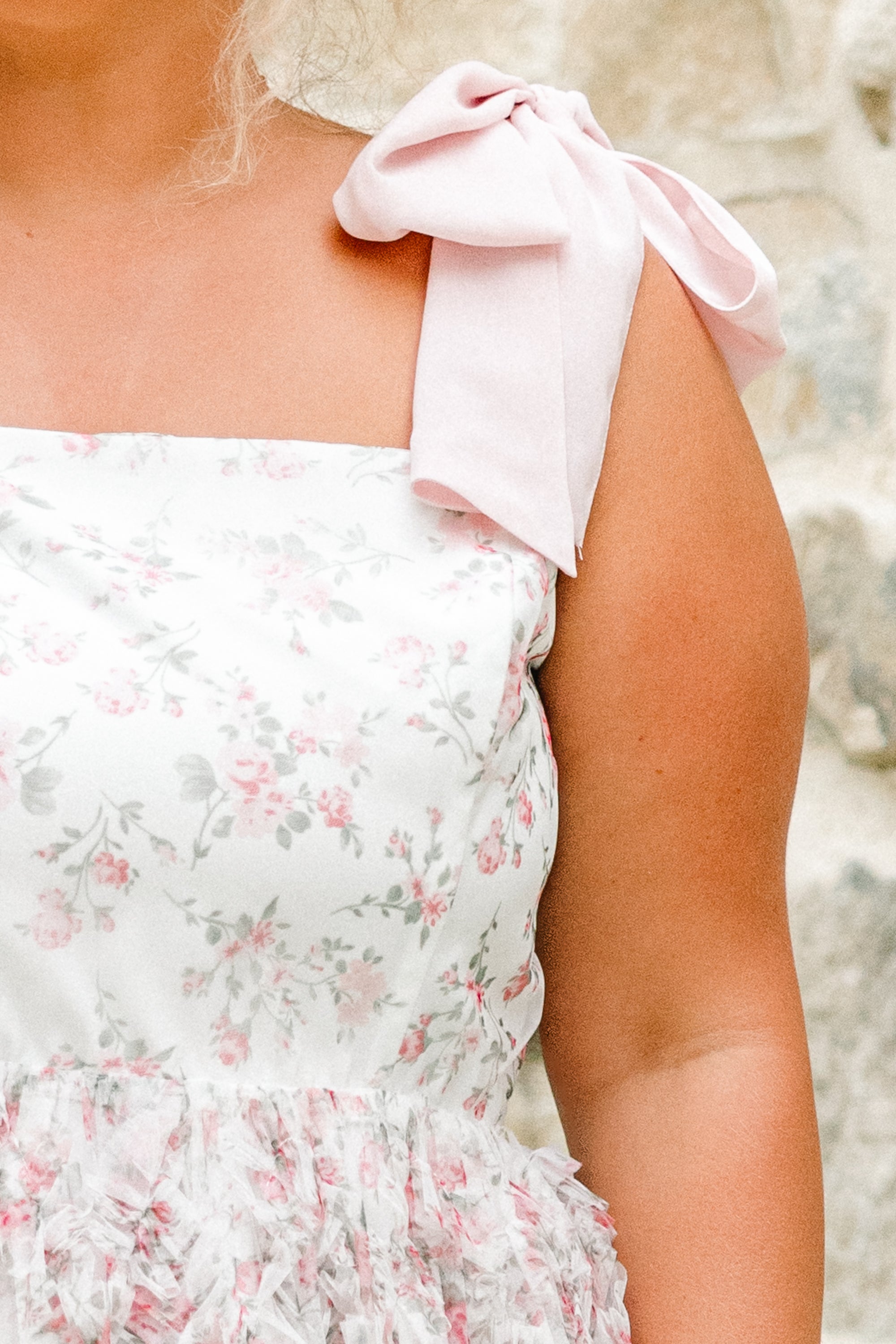 Whispered Wishes Dress, Soft Pink