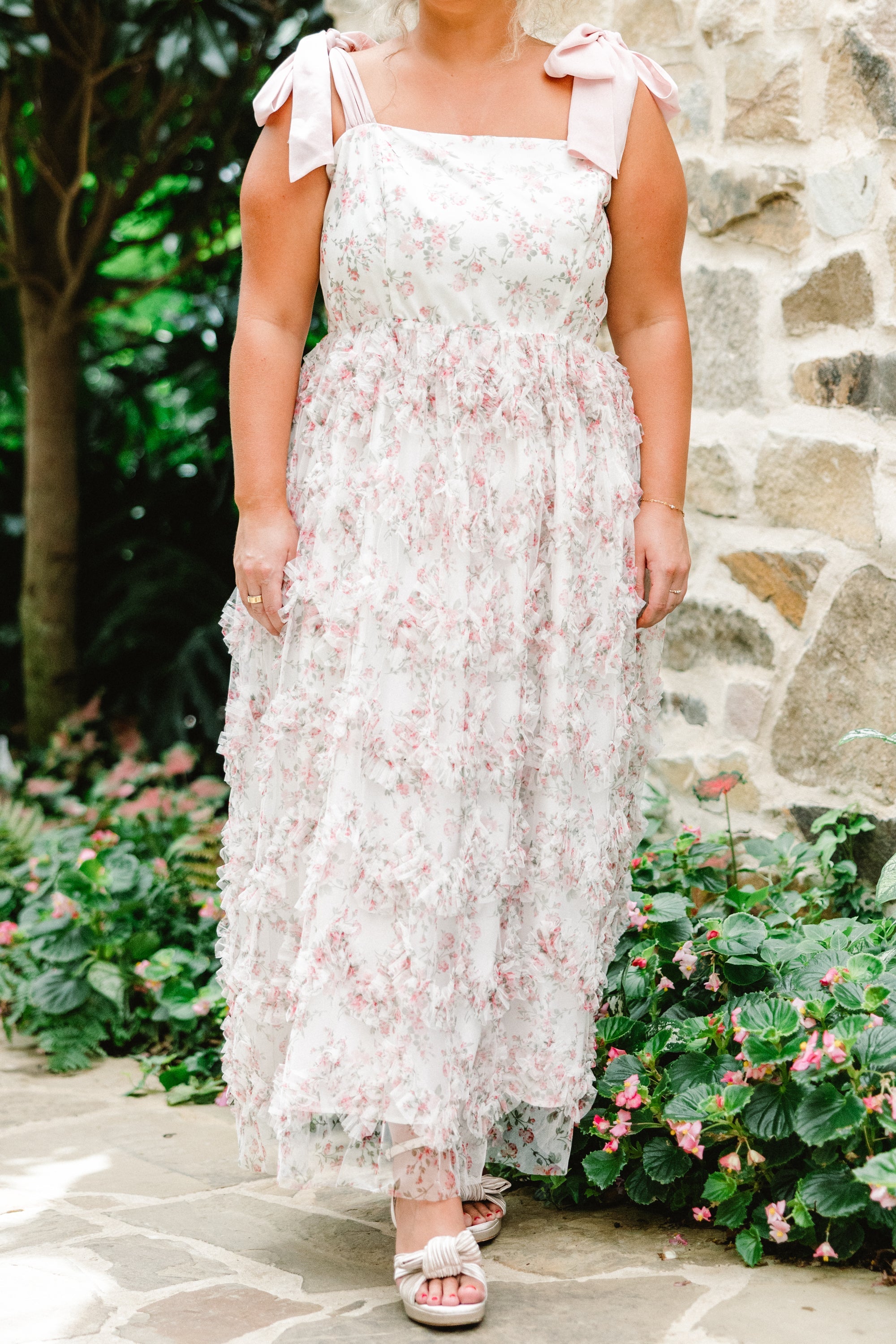 Whispered Wishes Dress, Soft Pink