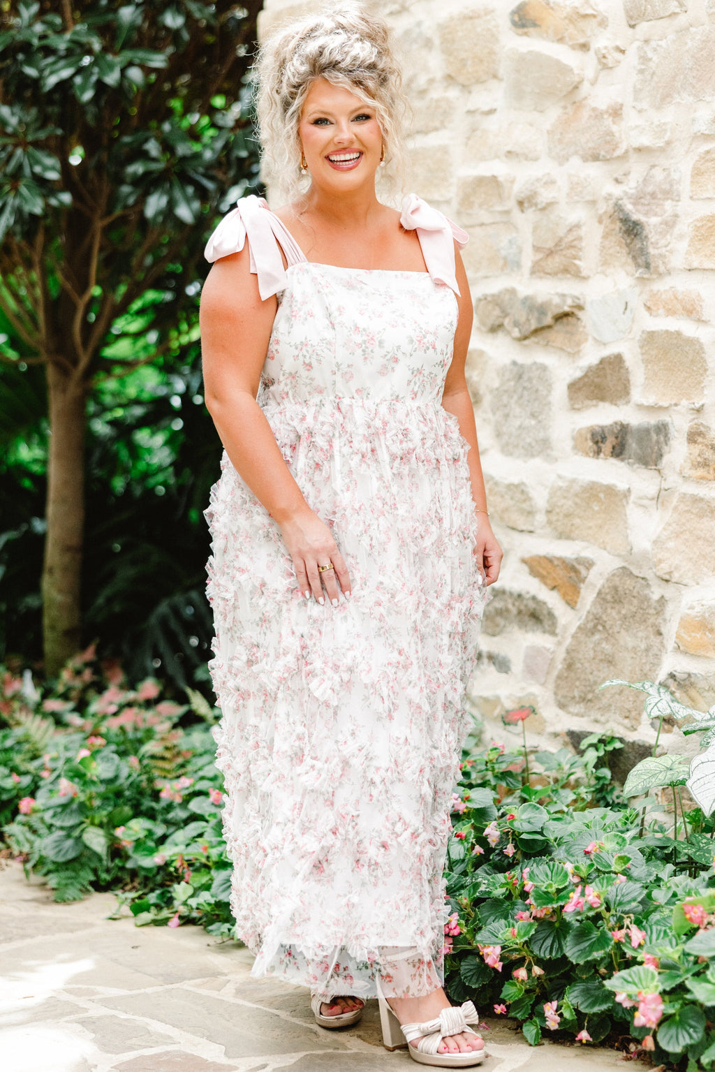 Whispered Wishes Dress, Soft Pink