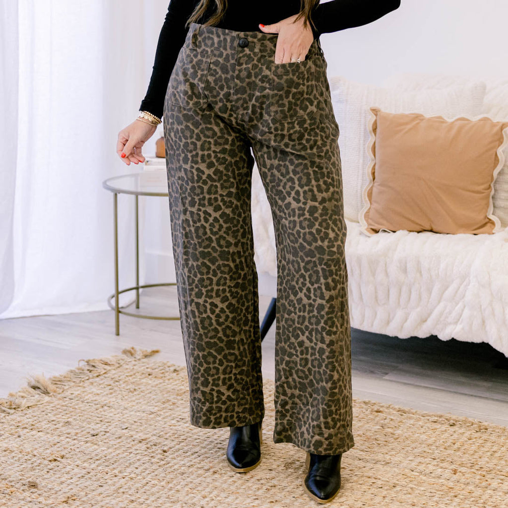 Wild As The Wind Pants, Leopard