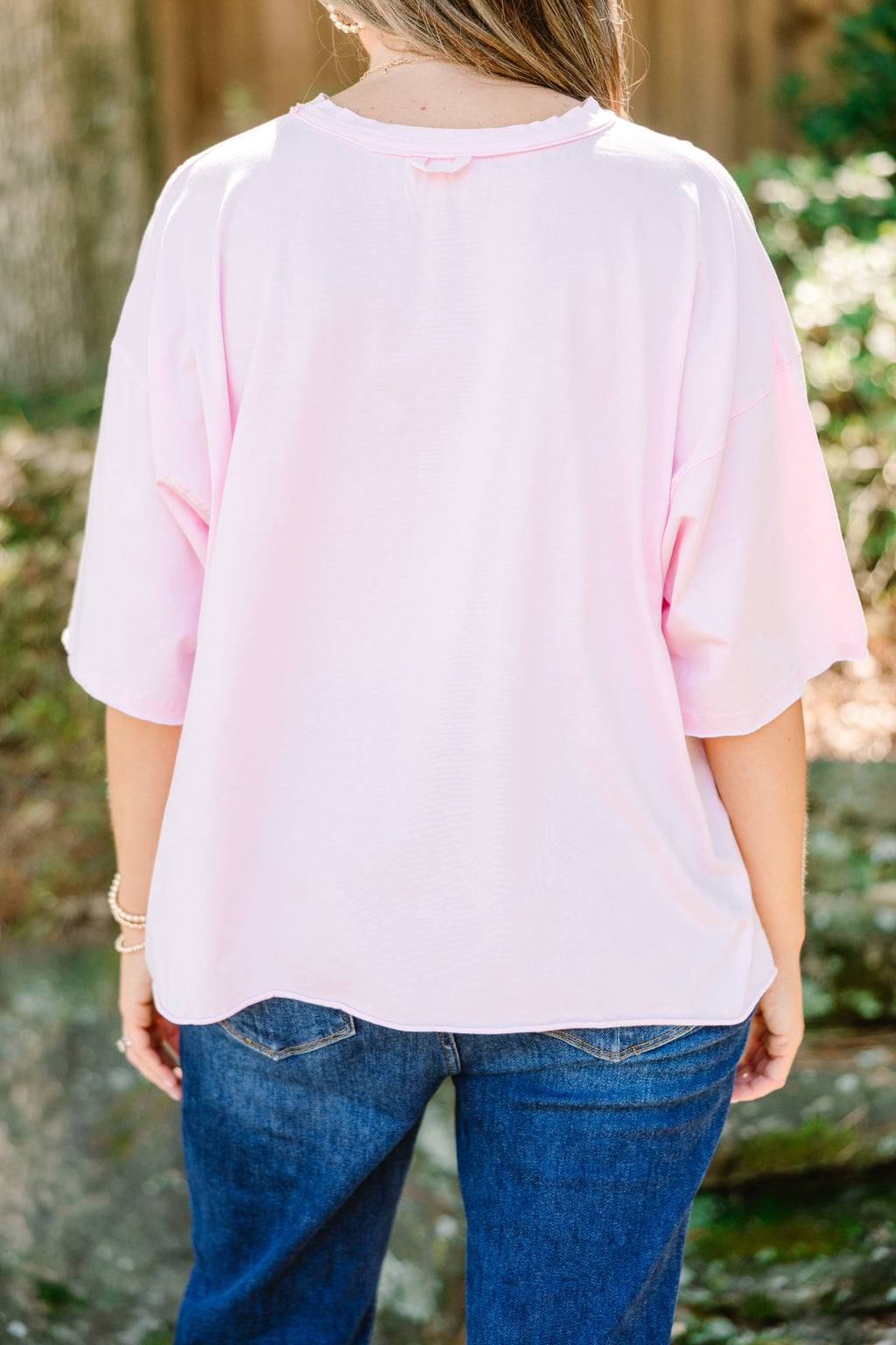 Wild Desert Child Vintage Wash Tee, Pink