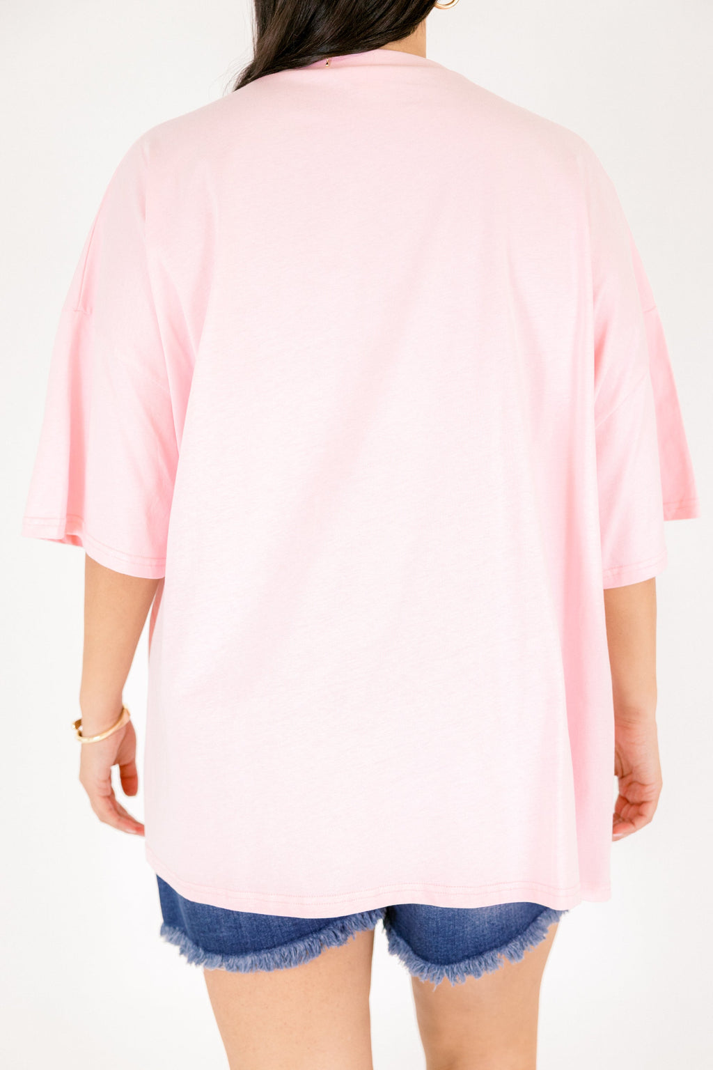 Wild Summer Boyfriend Tee, Dusty Pink