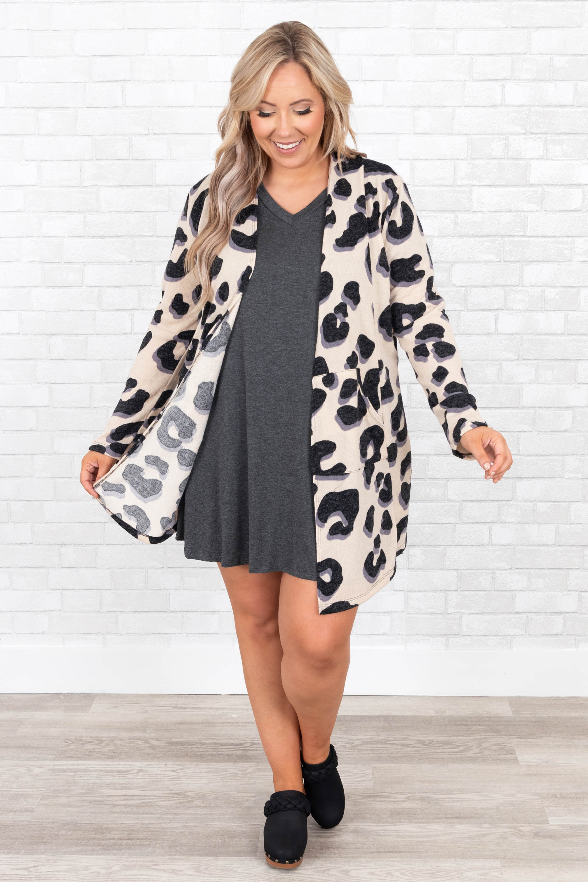 Wildest Adventure Cardigan, Taupe