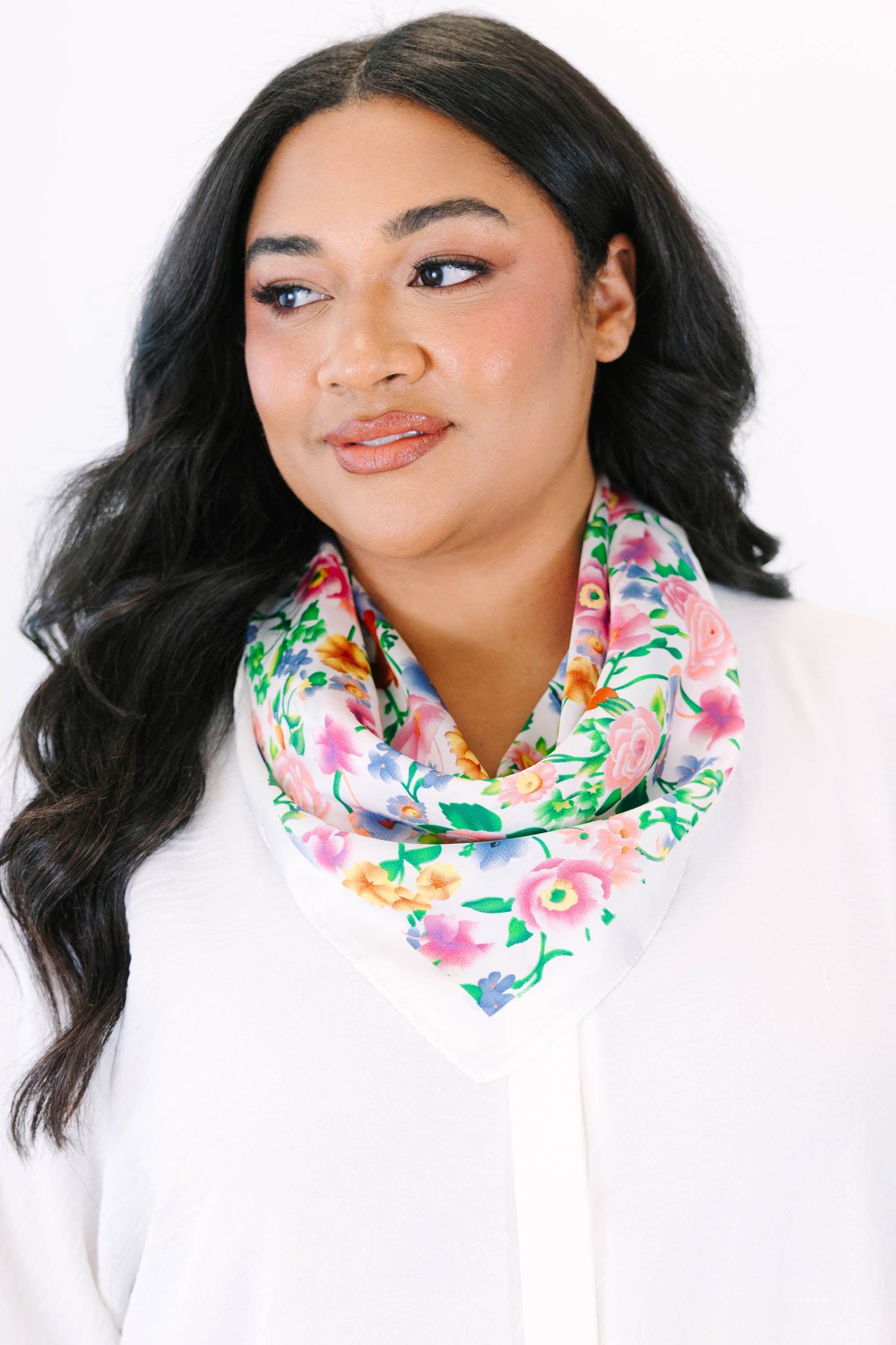 Wildflower Weekend Scarf, Pink