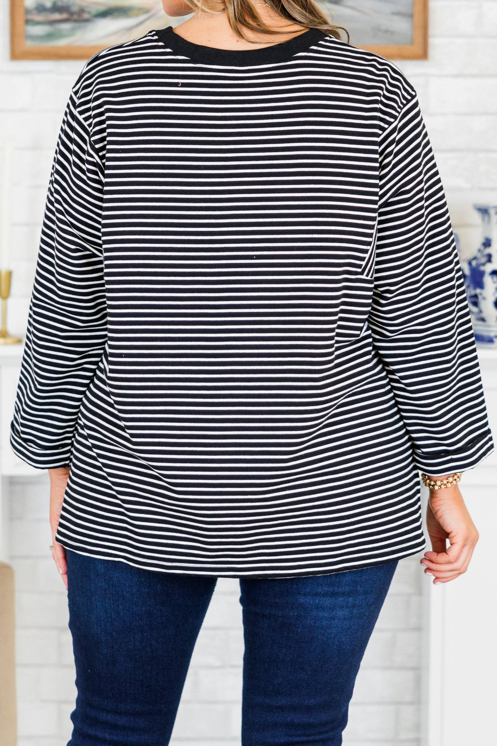 Winter Sky Top, Black