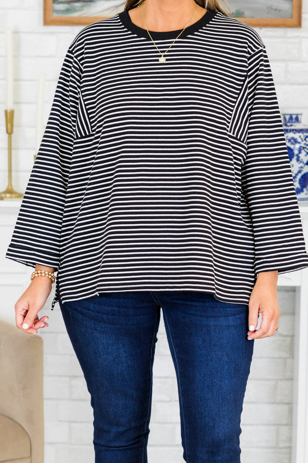 Winter Sky Top, Black