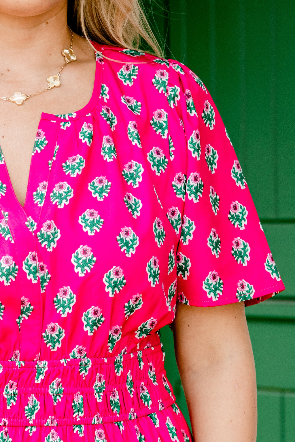 Wish Me Joy Dress, Fuchsia Mix