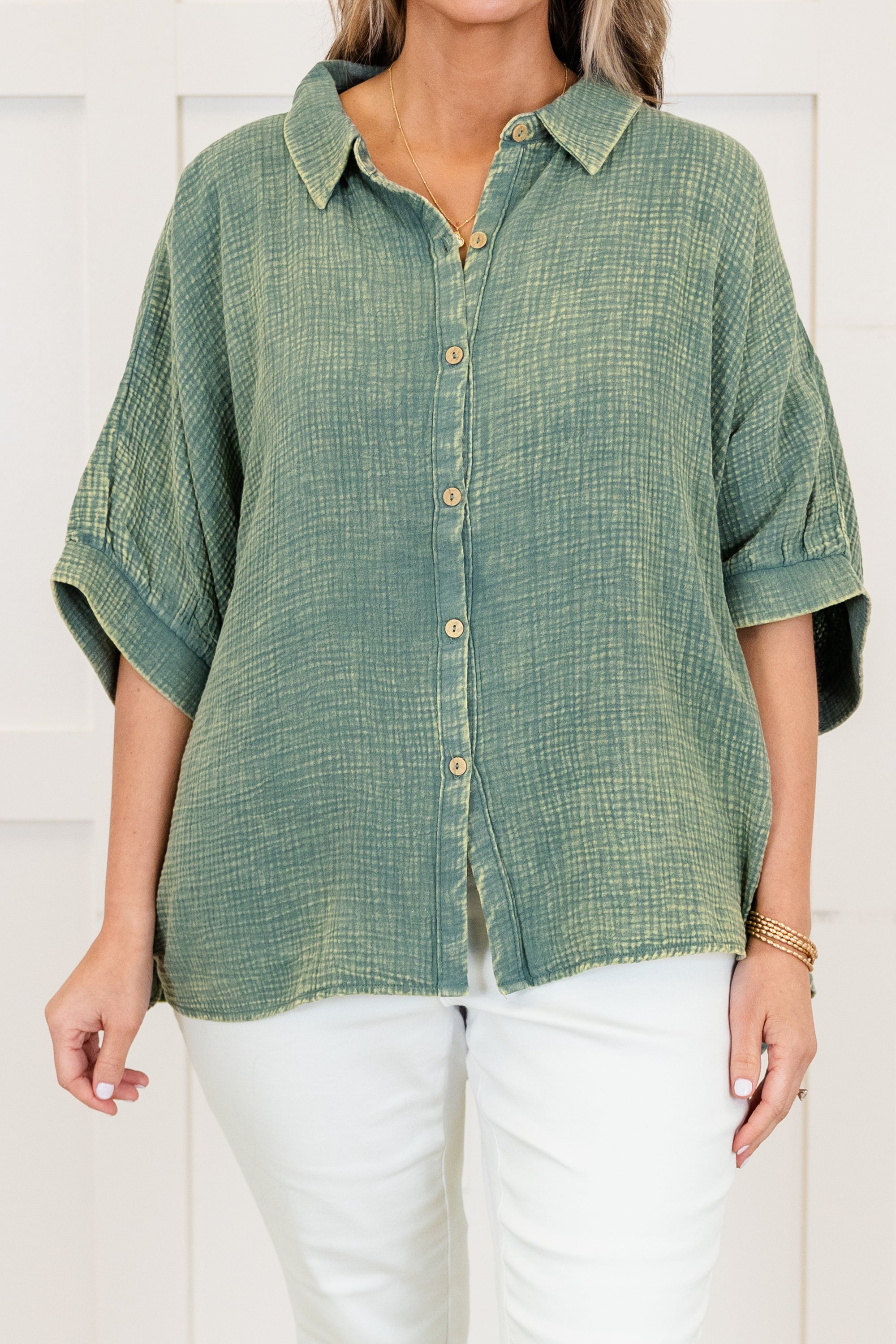 Wistful Weekend Top, Ash Jade