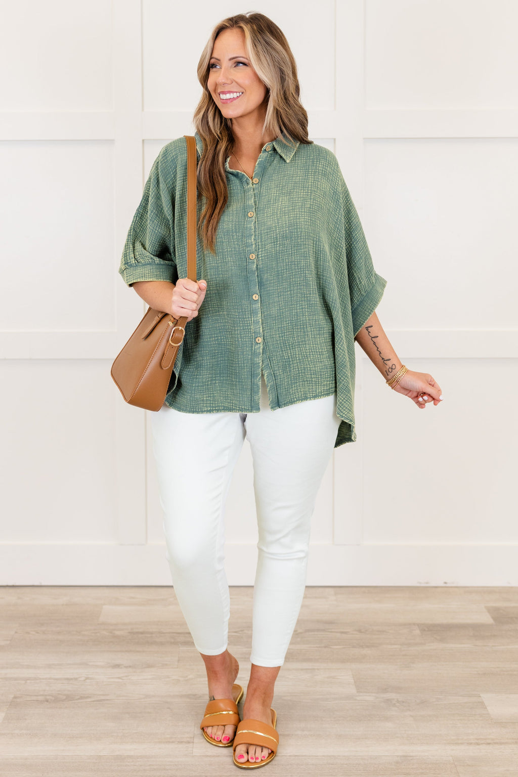 Wistful Weekend Top, Ash Jade