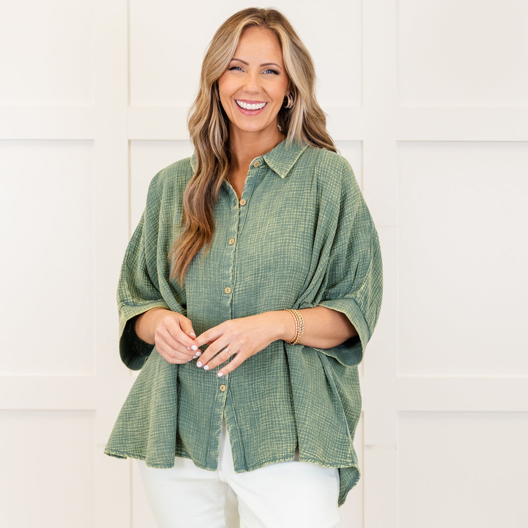 Wistful Weekend Top, Ash Jade