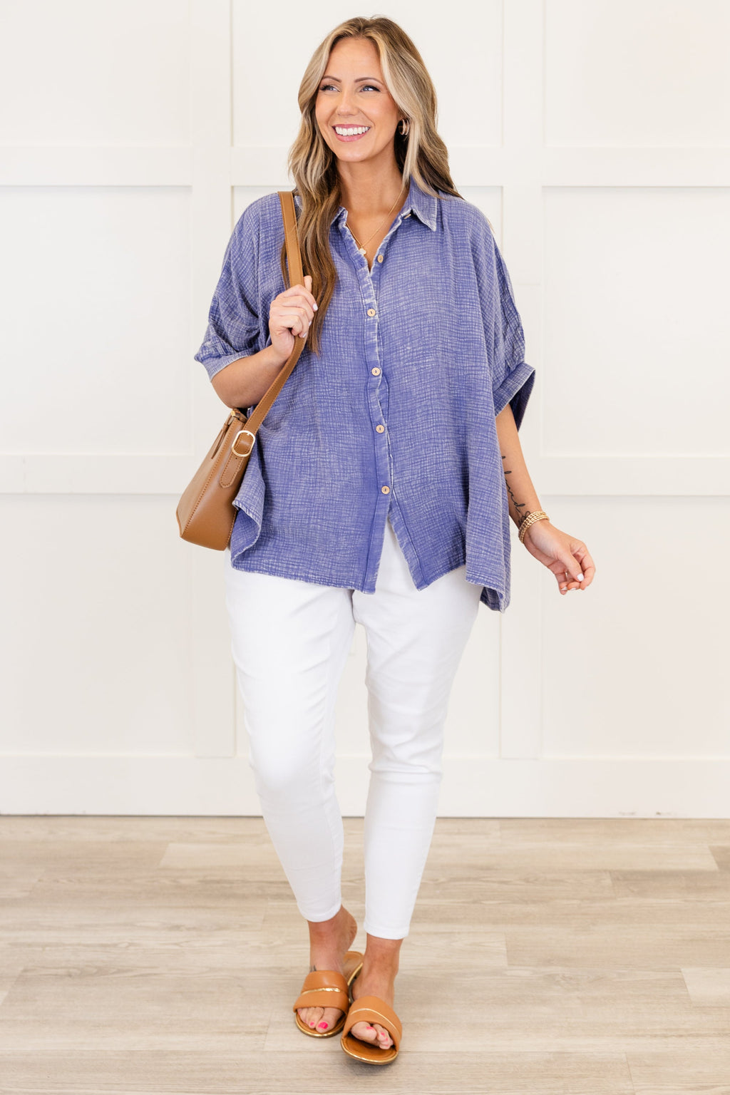 Wistful Weekend Top, Marlin