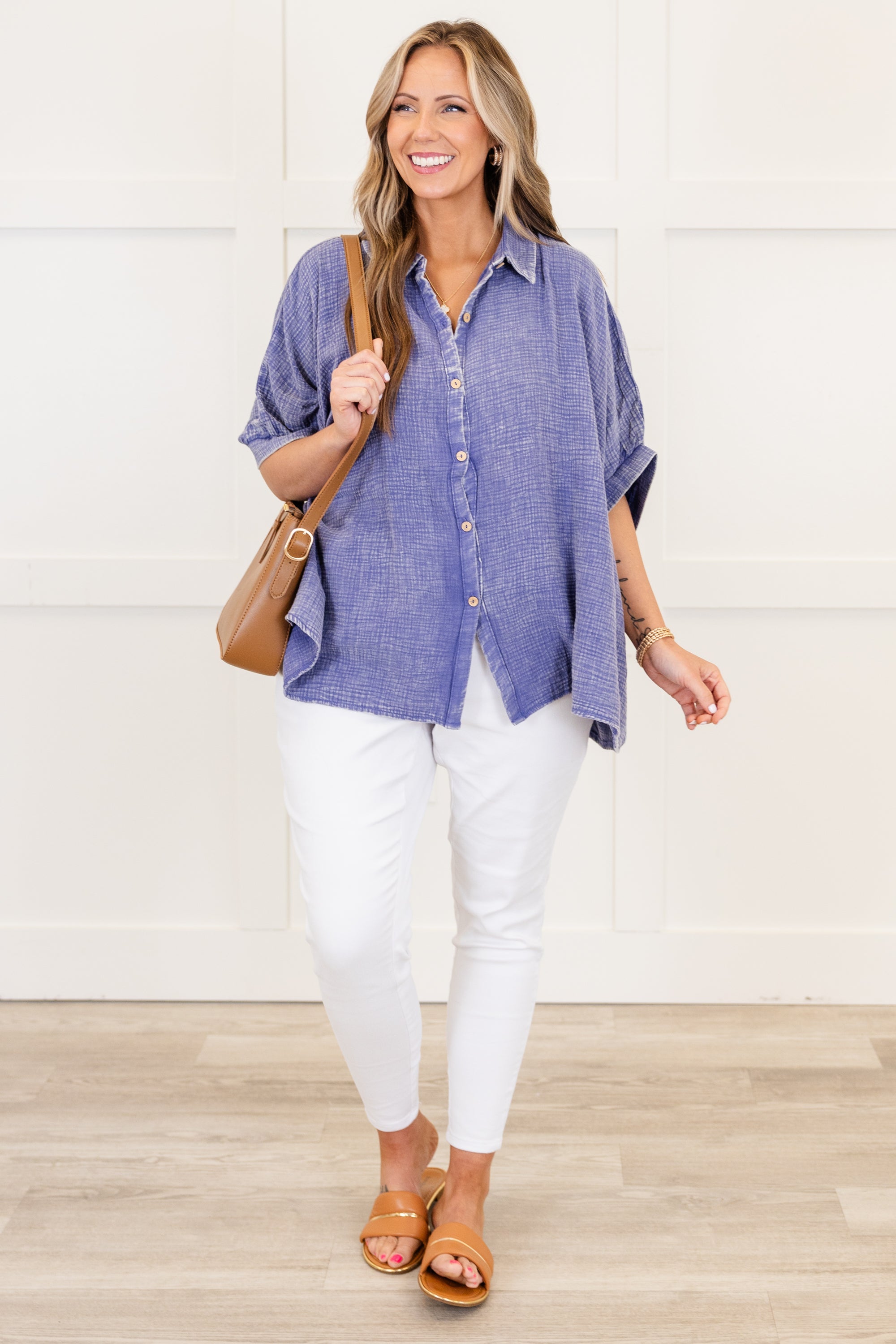 Wistful Weekend Top, Marlin