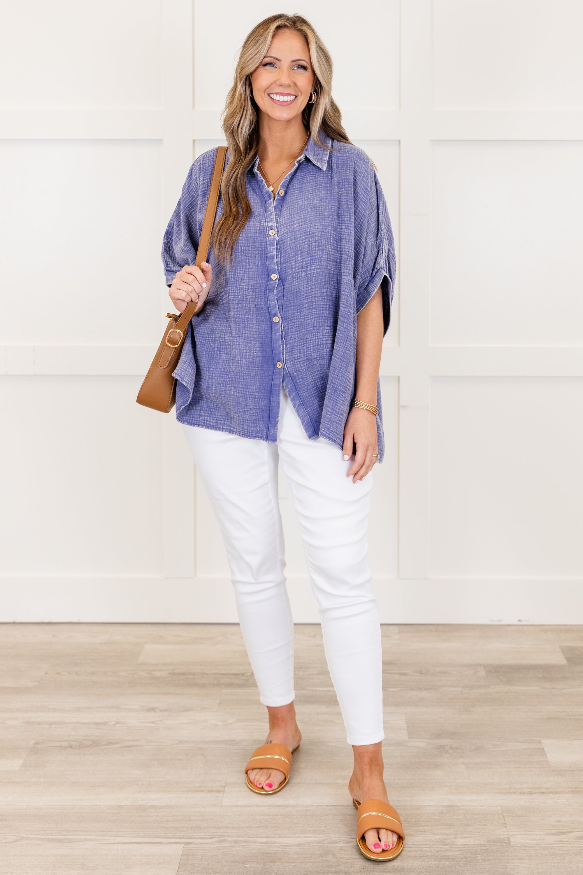 Wistful Weekend Top, Marlin