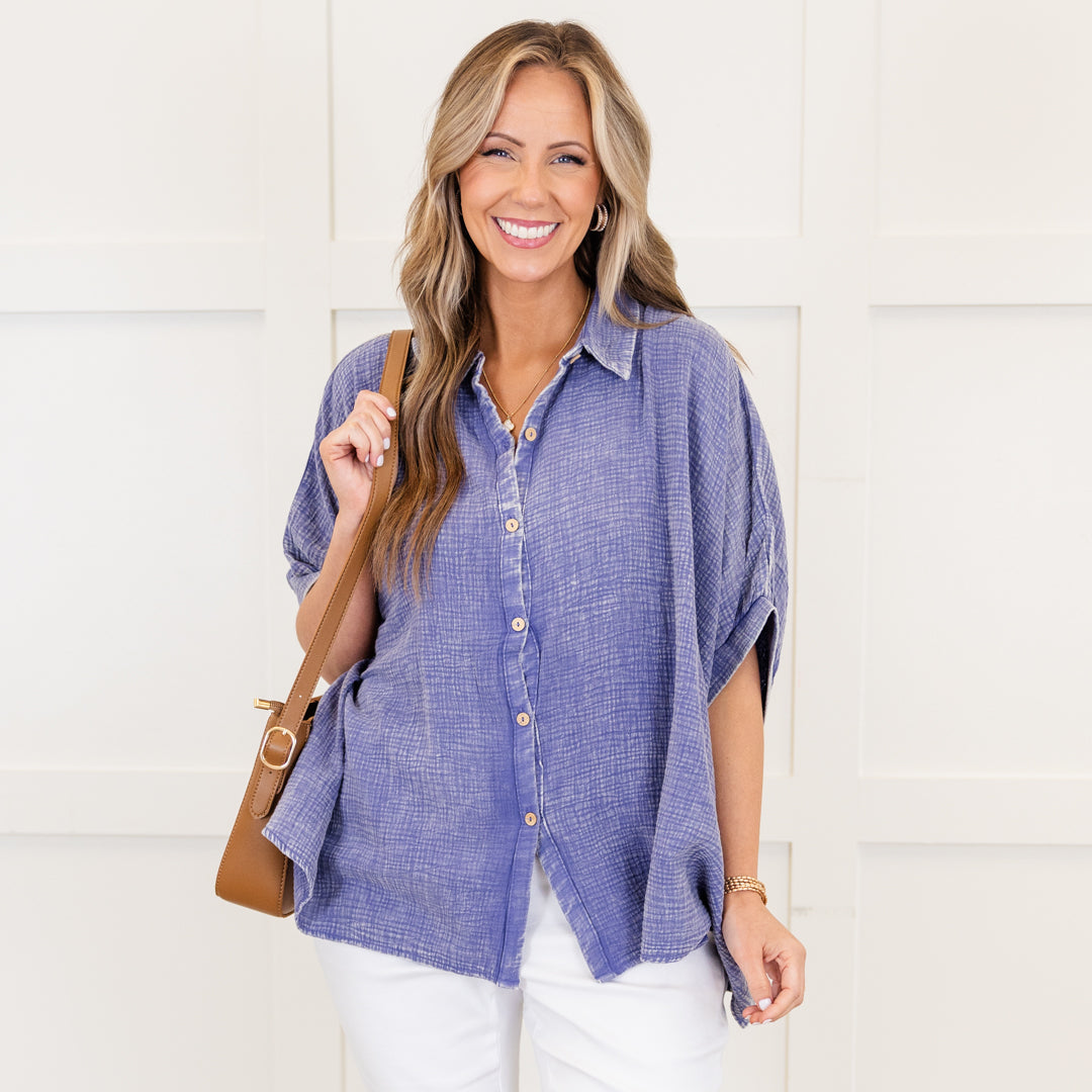 Wistful Weekend Top, Marlin