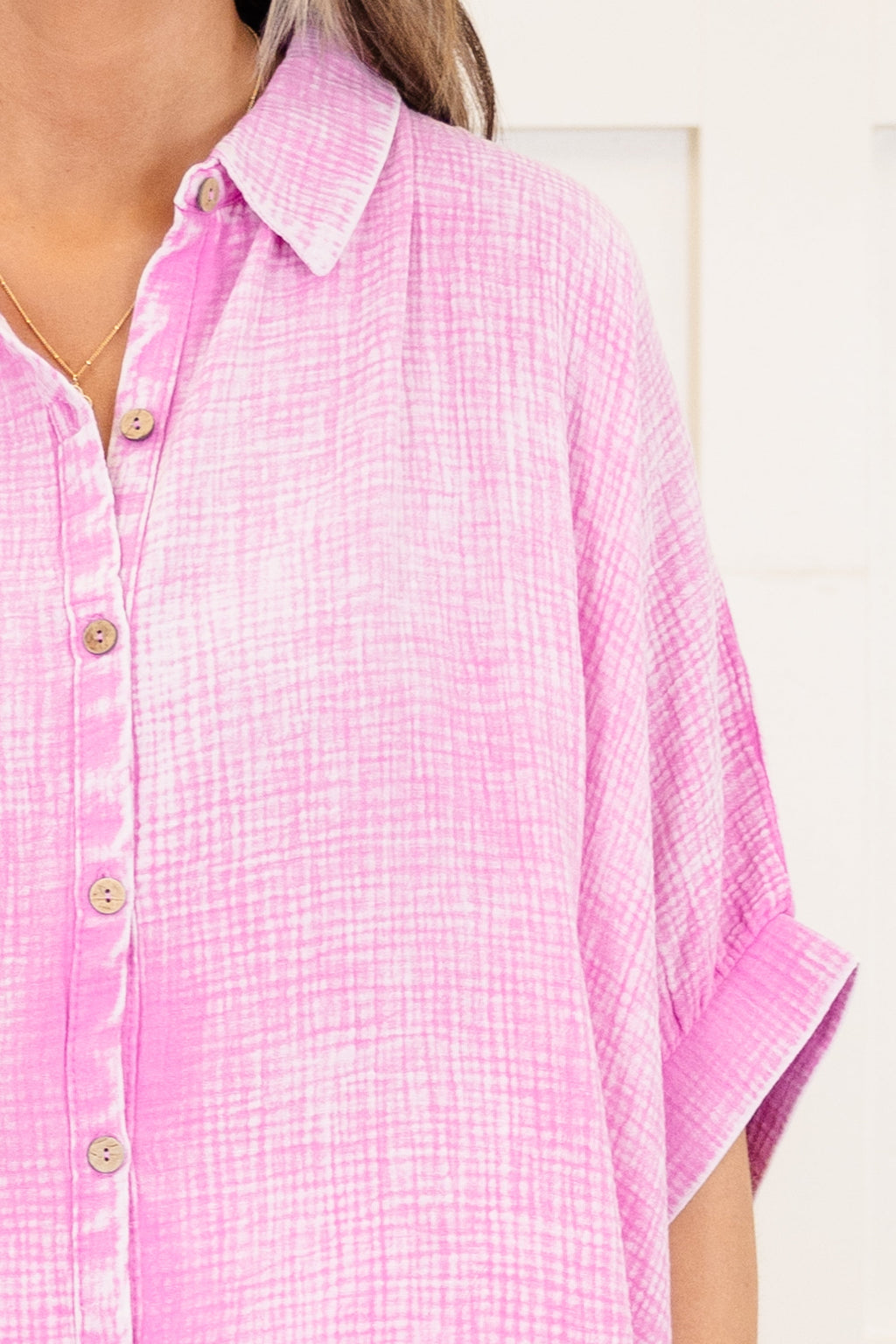 Wistful Weekend Top, Mauve