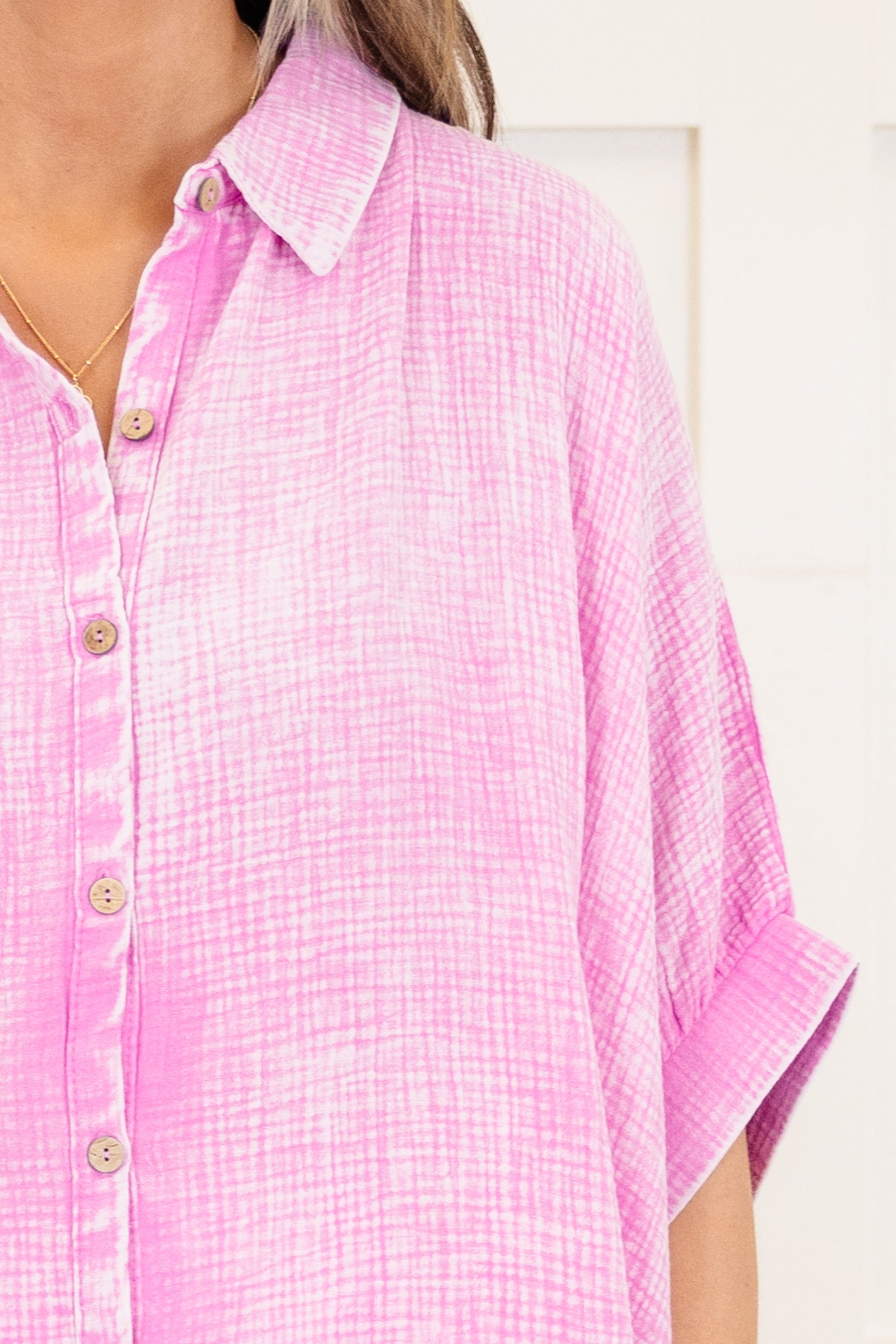 Wistful Weekend Top, Mauve