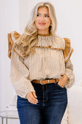With My Love Top, Brown