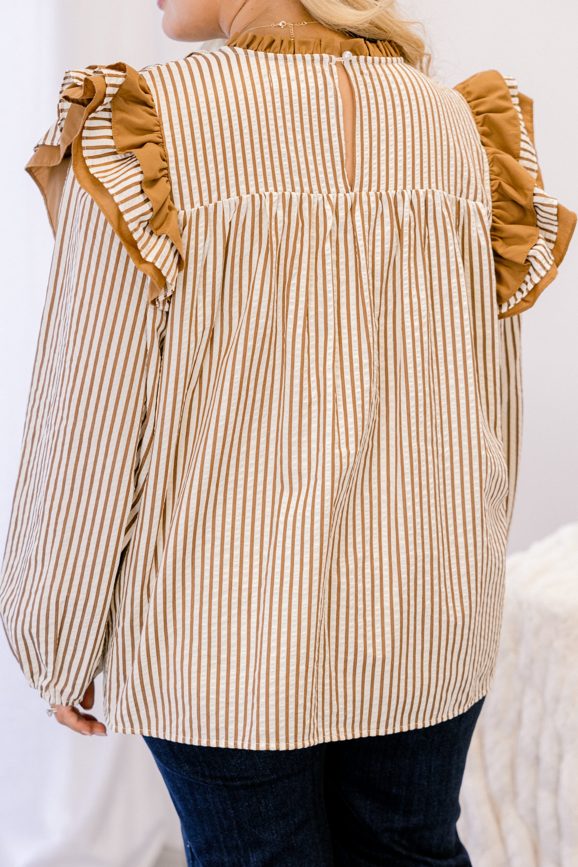 With My Love Top, Brown