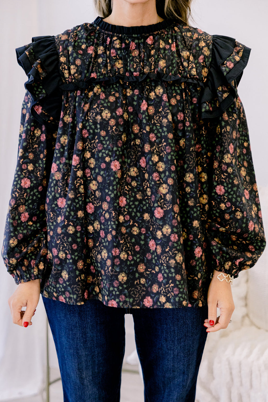 With My Love Top, Pink Floral