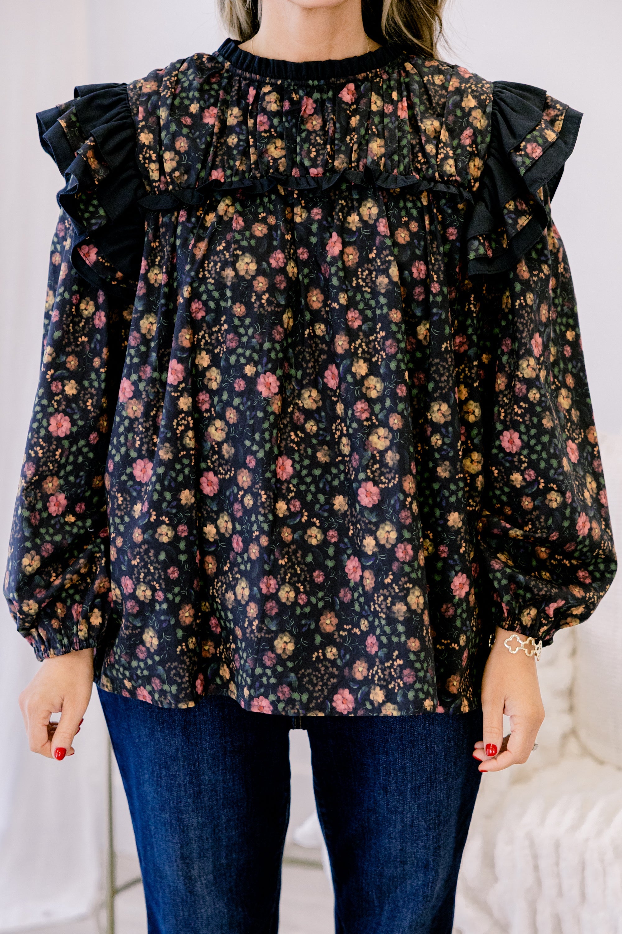With My Love Top, Pink Floral