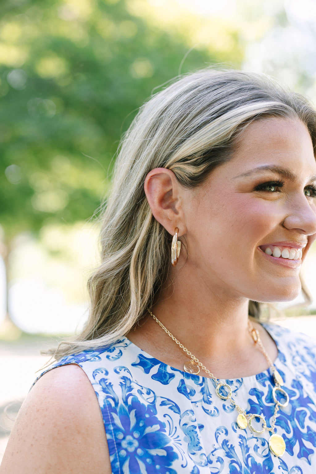 With You Always Earrings, Gold