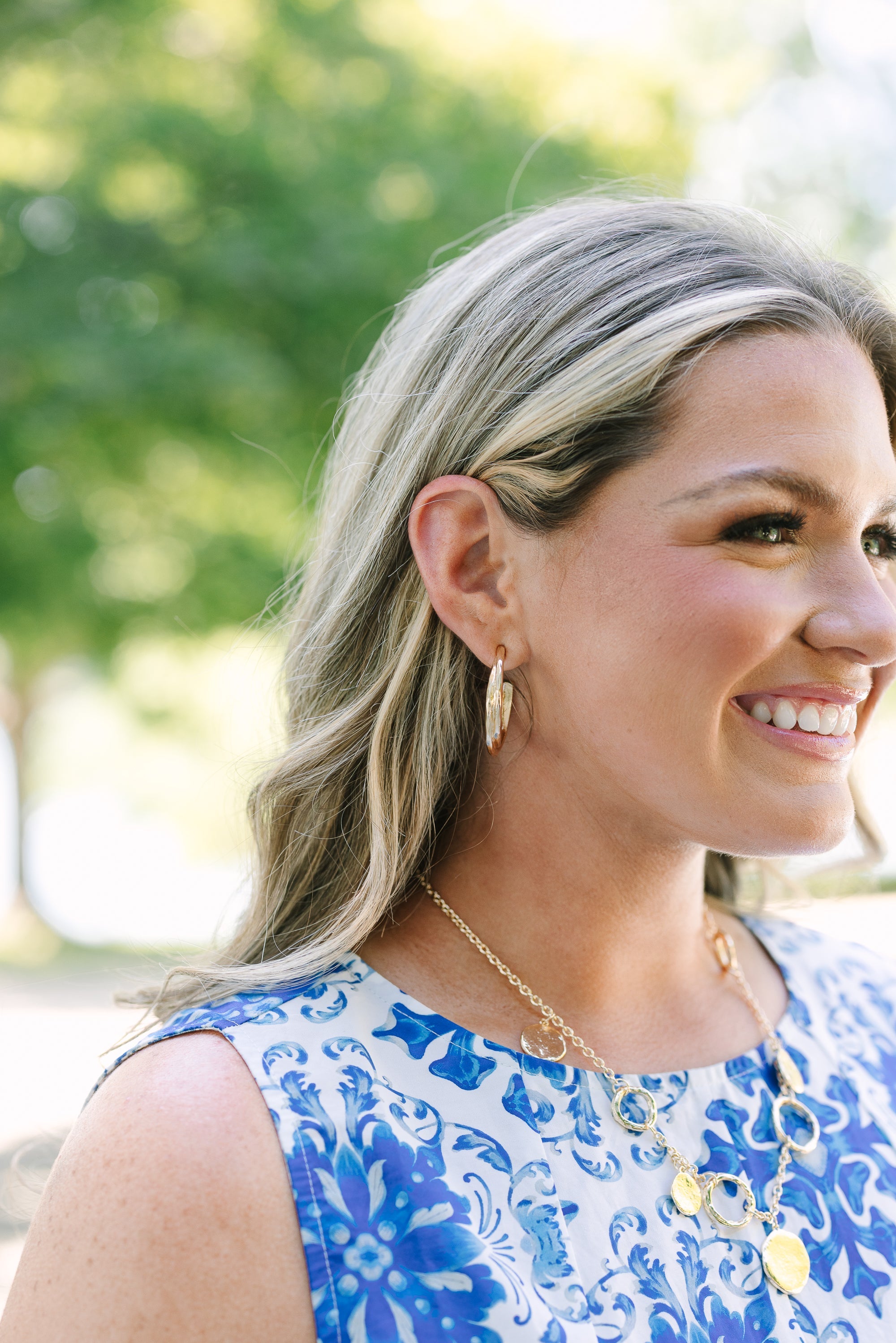 With You Always Earrings, Gold