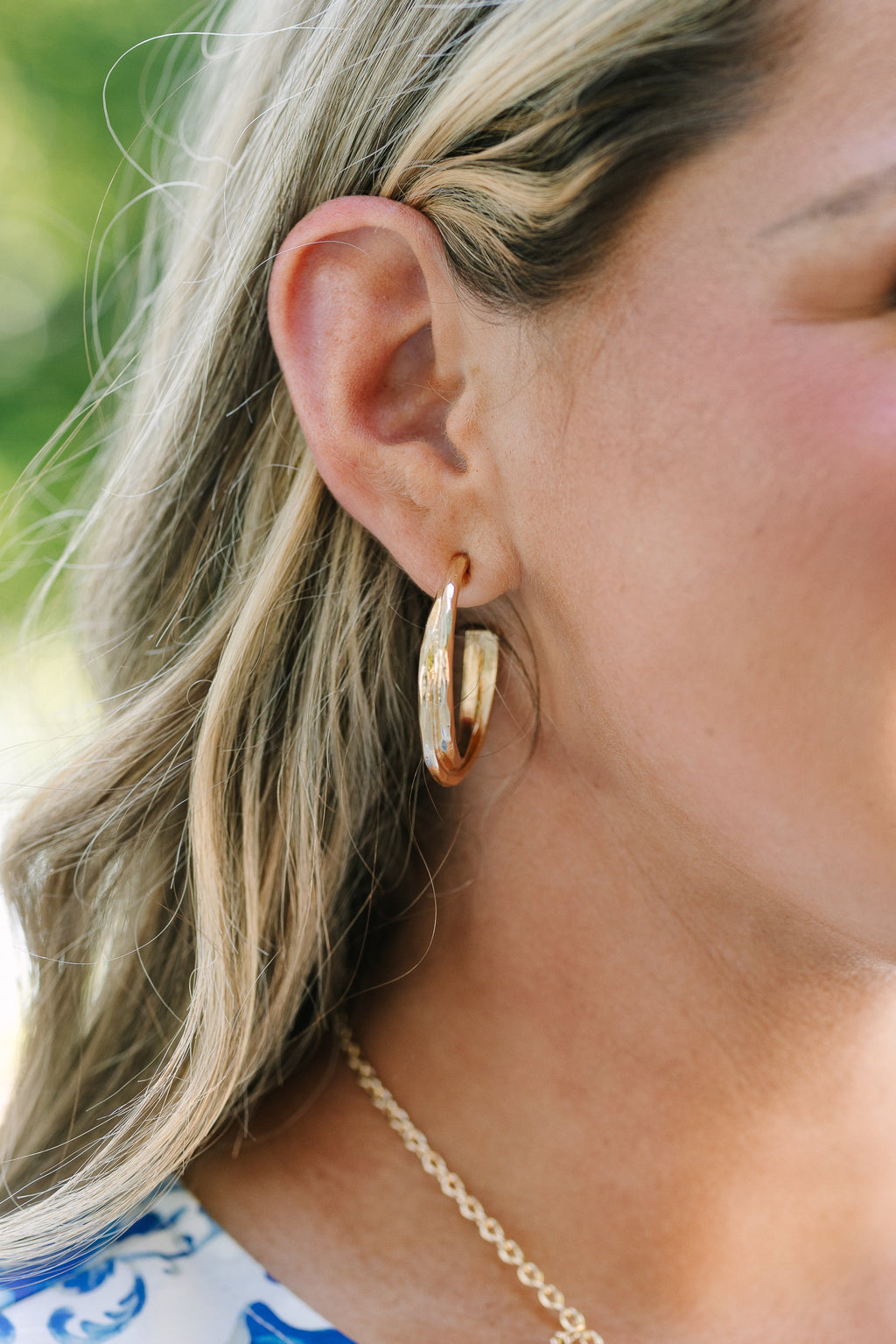 With You Always Earrings, Gold
