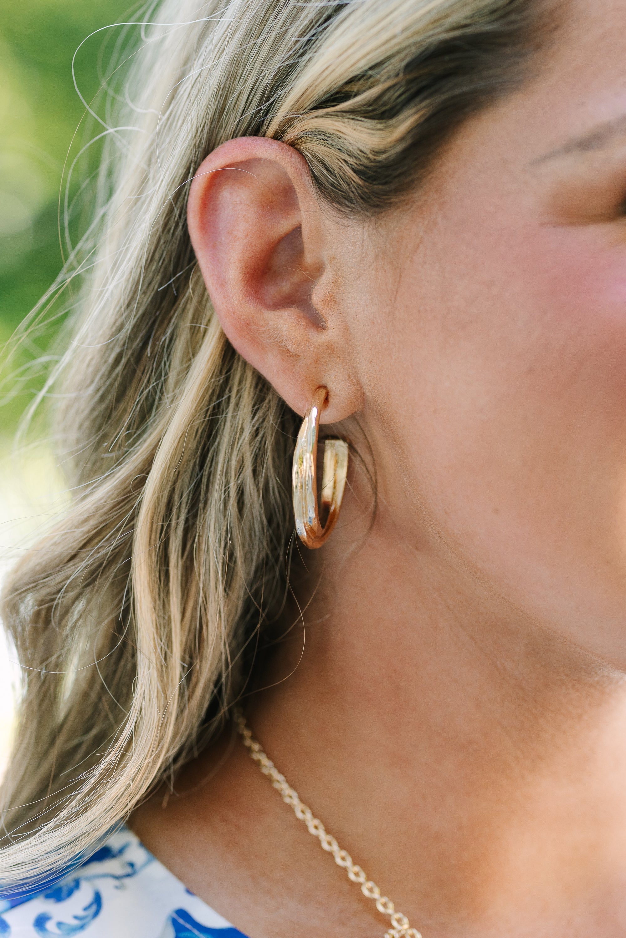 With You Always Earrings, Gold