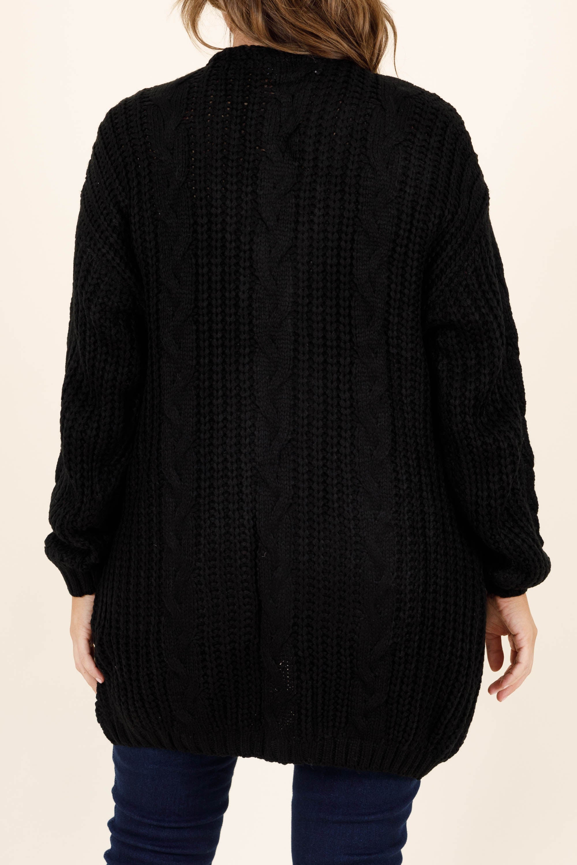 Wonderful Winters Cardigan, Black