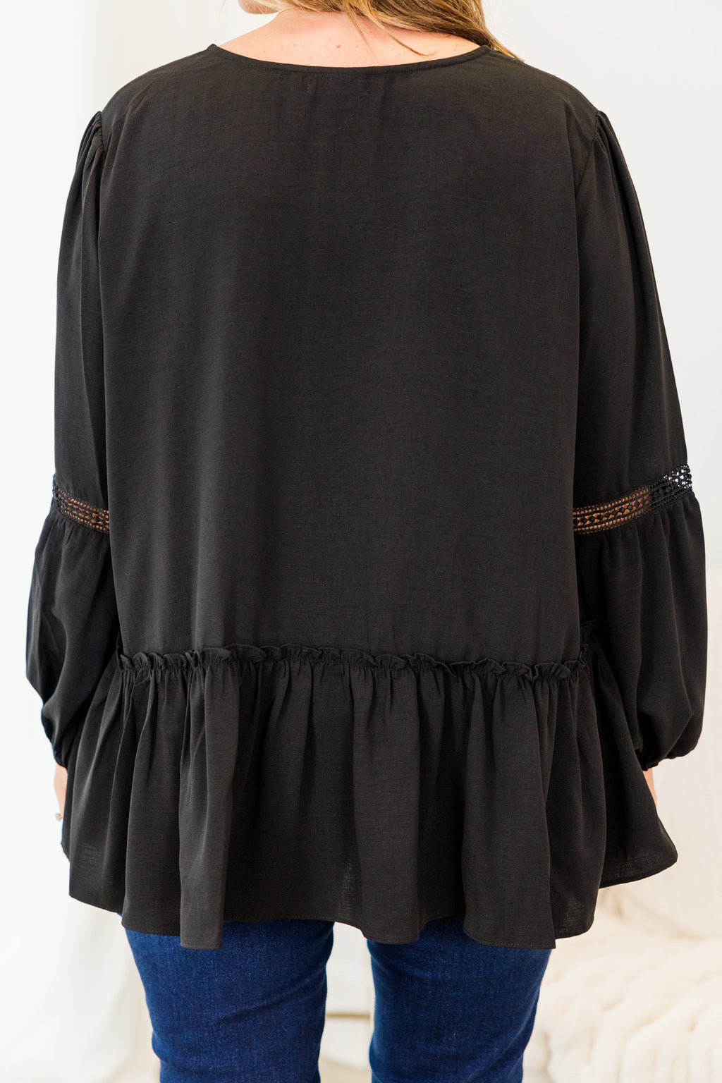 Words Of Affirmation Top, Black