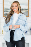 Work Things Out Top, Light Indigo