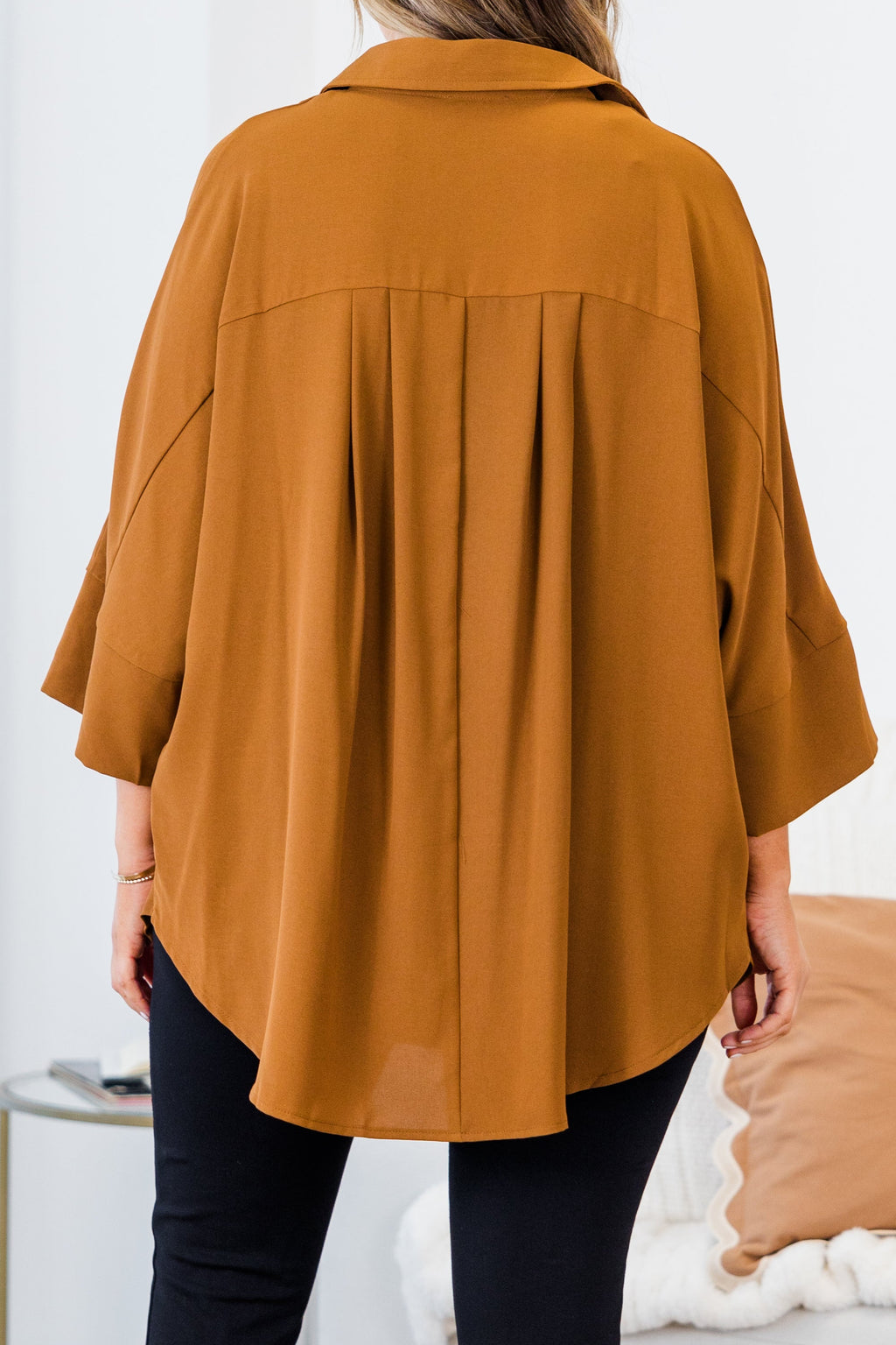 Working Babe Top, Brown