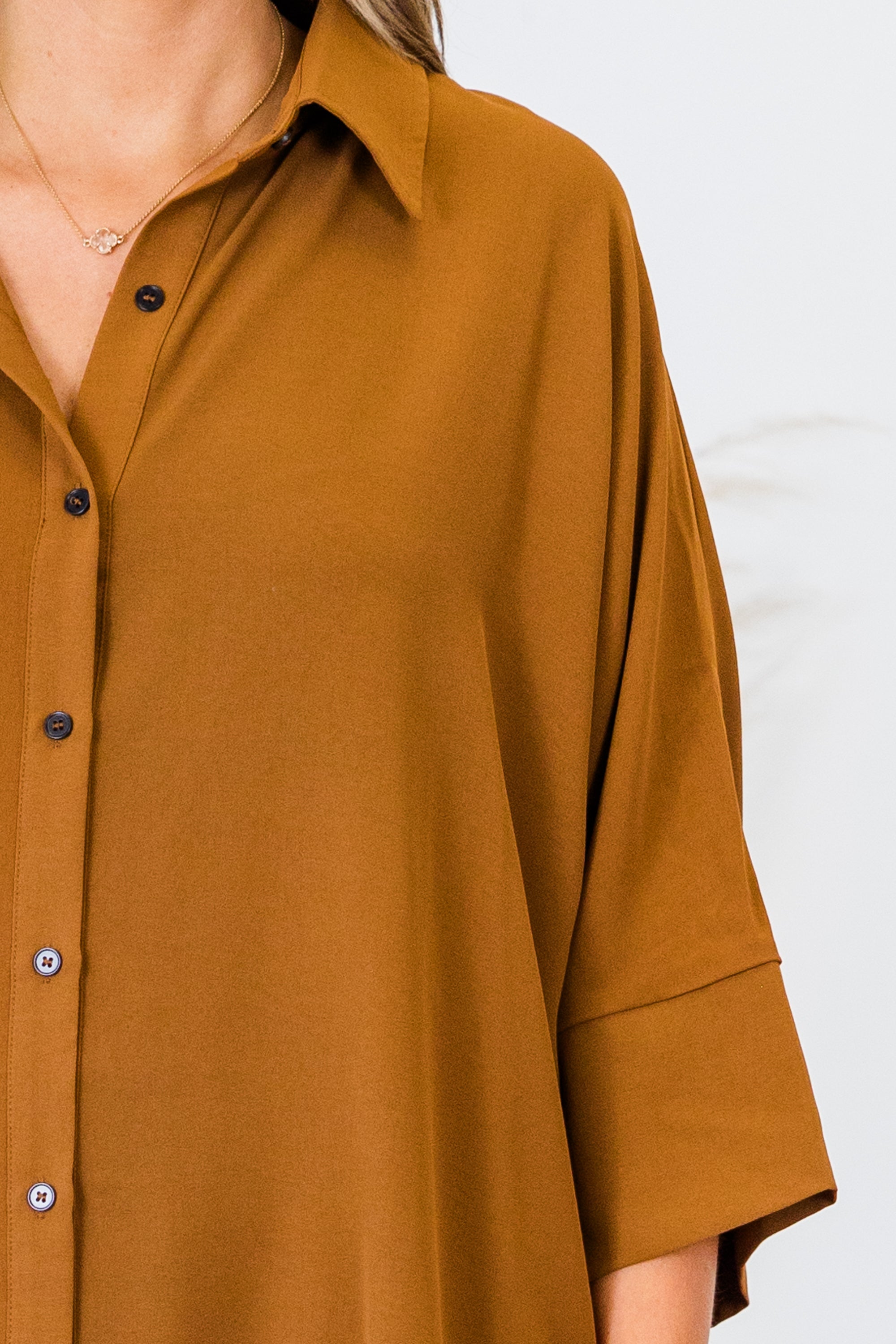 Working Babe Top, Brown