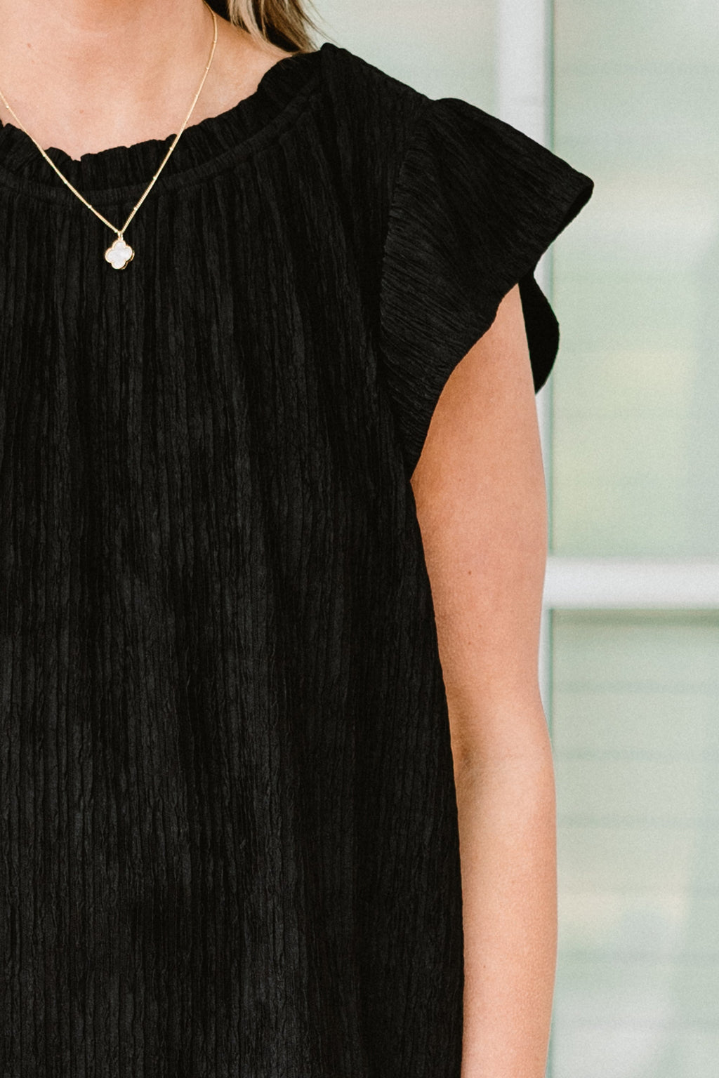 Worth My While Top, Black