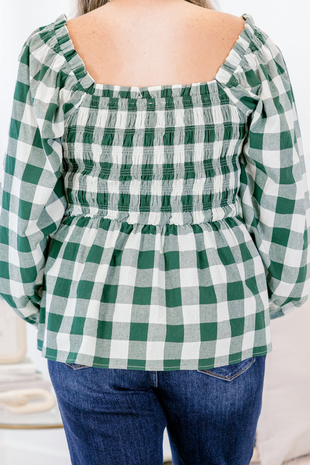 Worth The Mention Top, Green