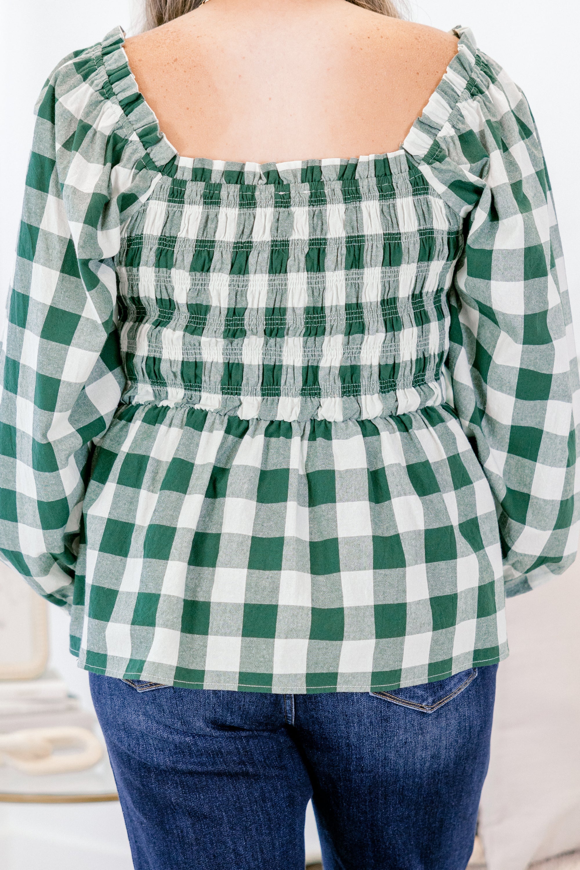 Worth The Mention Top, Green
