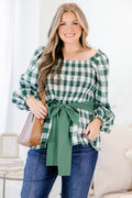 Worth The Mention Top, Green