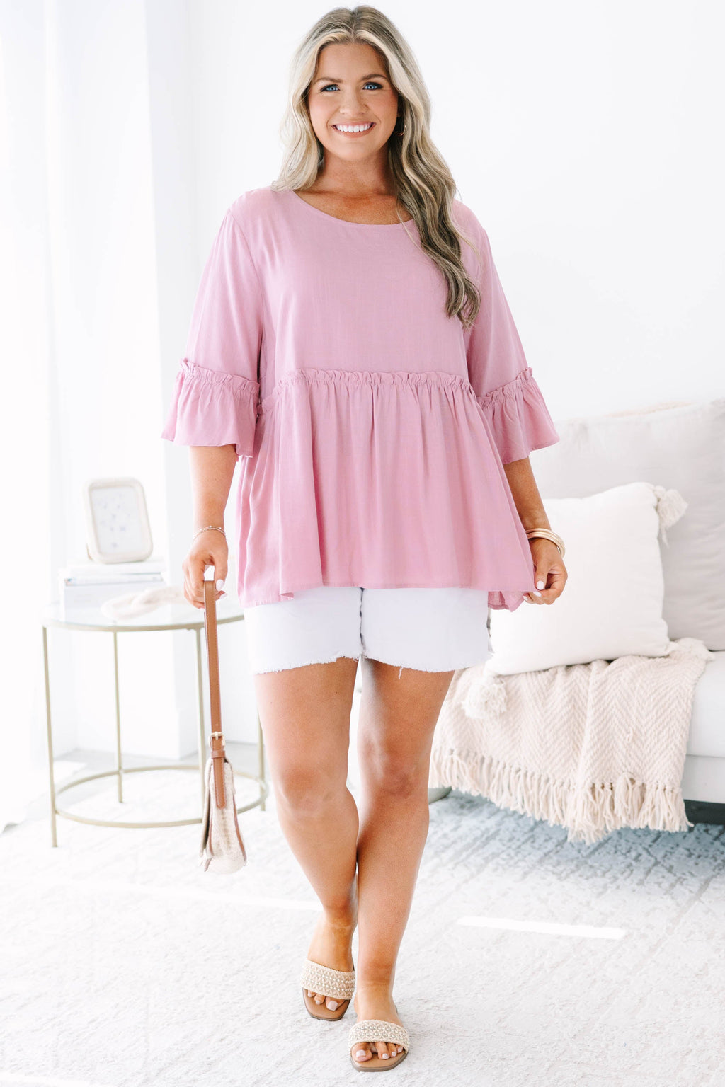 Worth The Wait Top, Pink