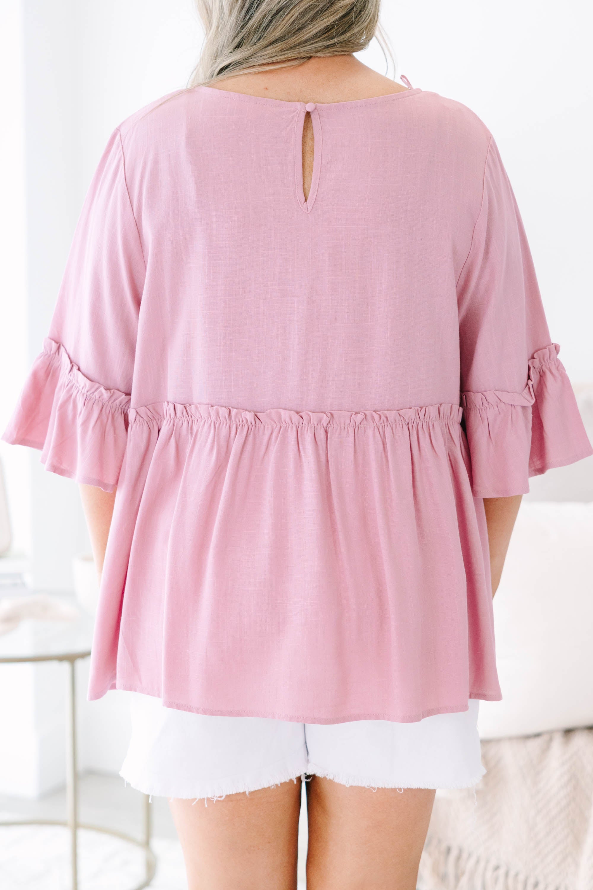 Worth The Wait Top, Pink
